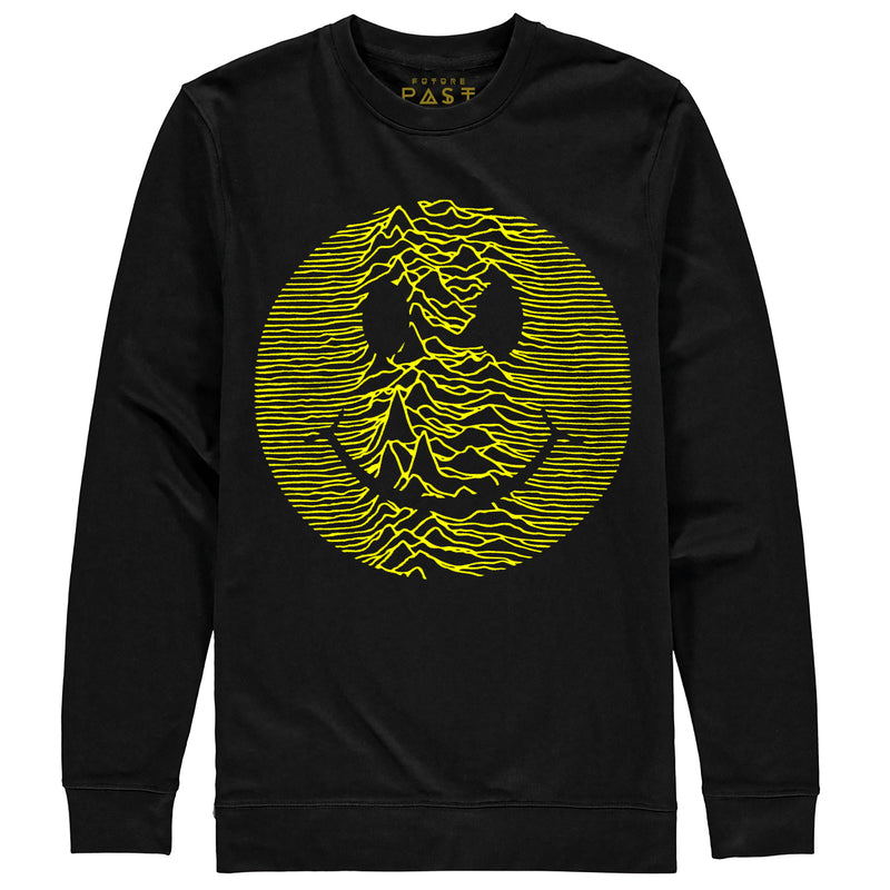 Acid Pulsar Premium Sweatshirt / Black