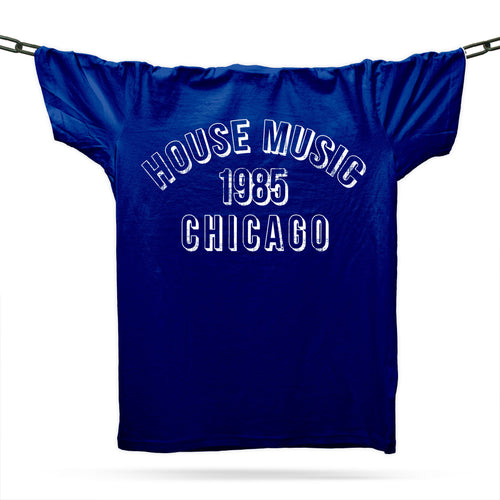 Acid House Music 1985 Rave T-Shirt / Royal