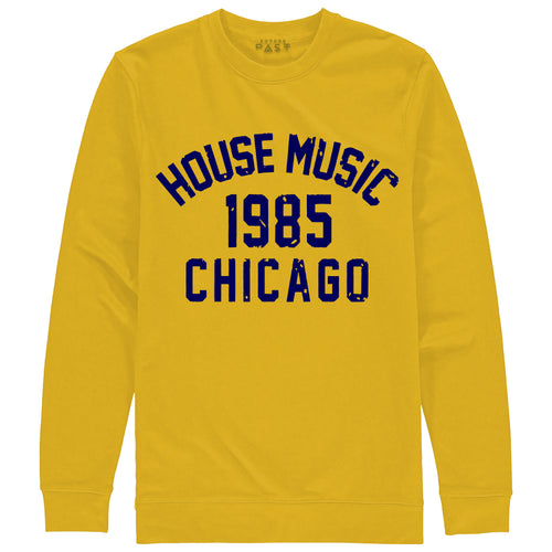 Chicago House Music 1985 Premium Sweatshirt / Gold