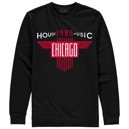 Chicago House Music 1985 Premium Sweatshirt / Black