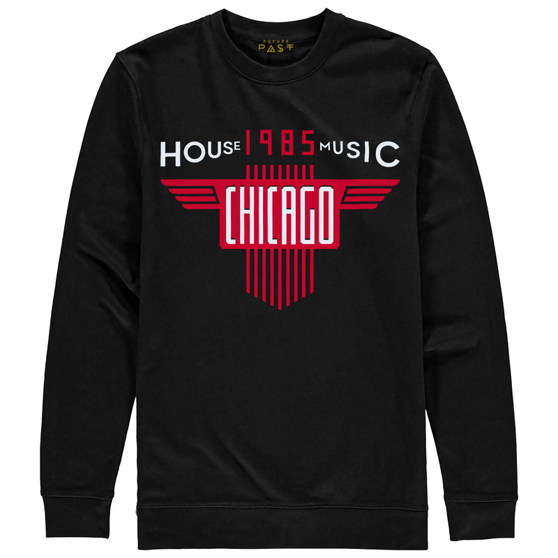 Chicago House Music 1985 Premium Sweatshirt / Black