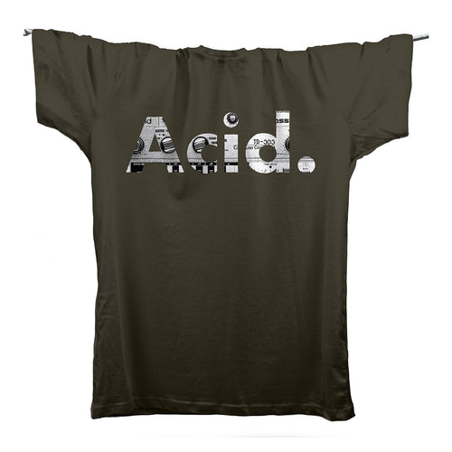 Acid 303 House T-Shirt / Khaki