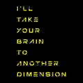 Acid House Another Dimension T-Shirt / Navy