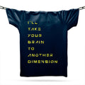 Acid House Another Dimension T-Shirt / Navy