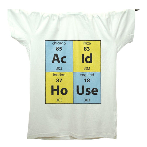 Acid House Elements T-Shirt / White