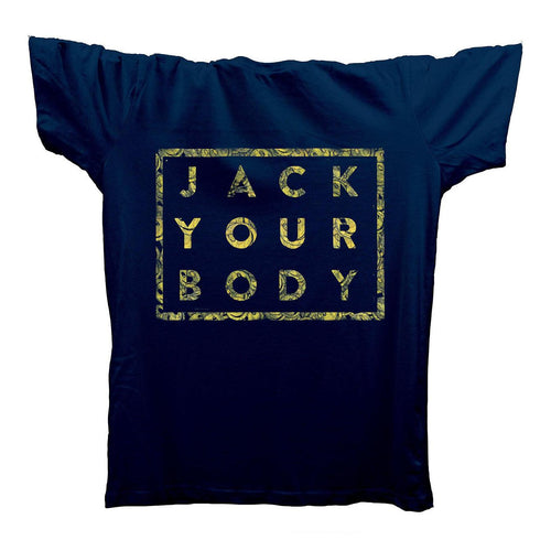 Acid House Jack Your Body Rave T-Shirt / Navy