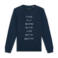Acid House Jam Nitty Gritty Premium Sweatshirt / Navy