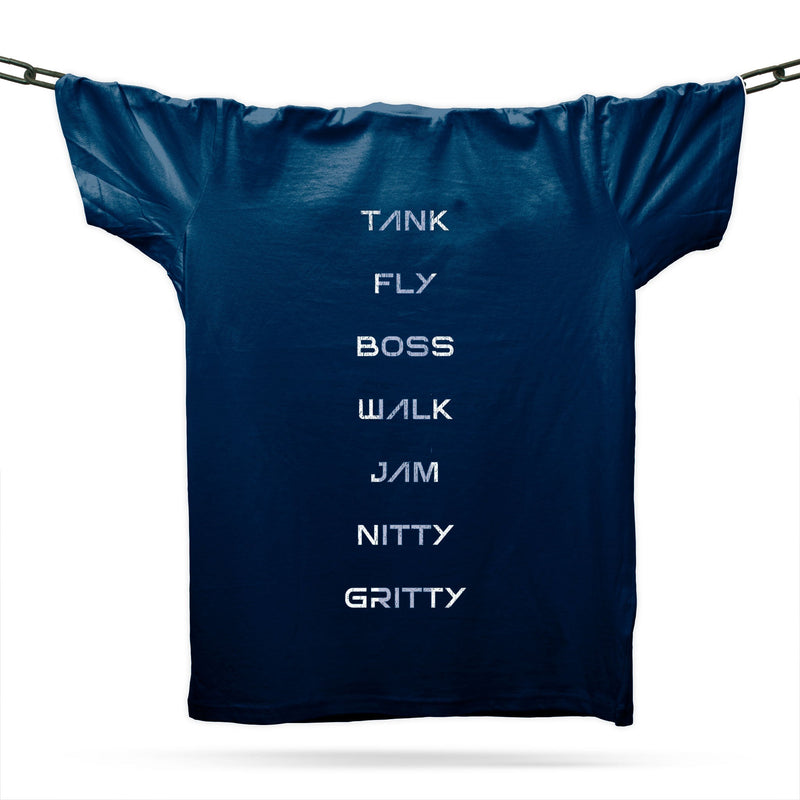 Acid House Jam Nitty Gritty T-Shirt / Navy