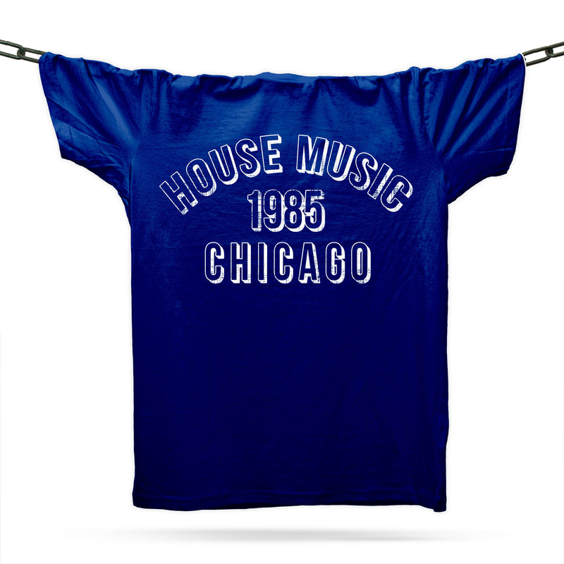 Acid House Music 1985 Rave T-Shirt / Royal