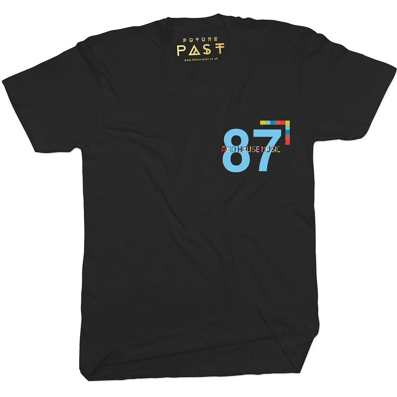 Acid House Music 87 T-Shirt / Black