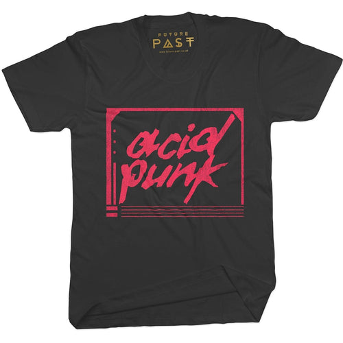 Acid House Punk T-Shirt / Black