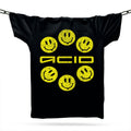 Acid House Smilers T-Shirt / Black