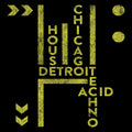 Acid House Techno Movement T-Shirt / Black