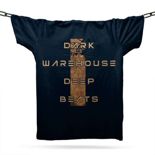 Acid House Warehouse Beats T-Shirt / Navy