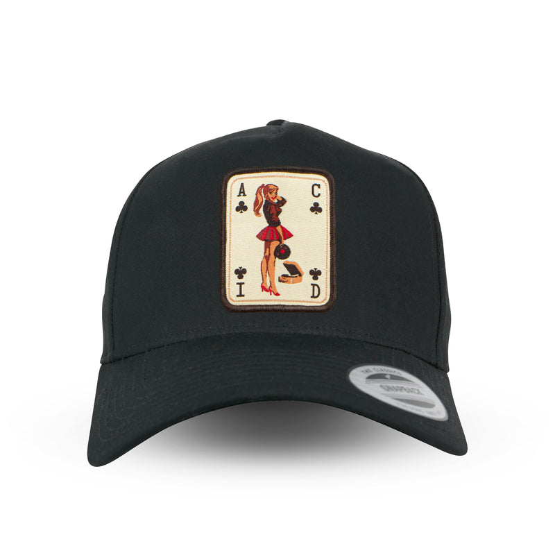 Acid Pinup Baseball Cap / Black