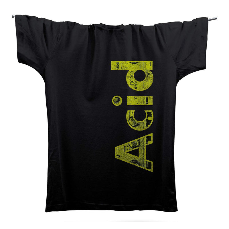 Acid Side T-Shirt / Black