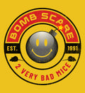 Bombscare Rave Acid House  T-Shirt / Gold