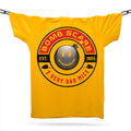 Bombscare Rave Acid House  T-Shirt / Gold