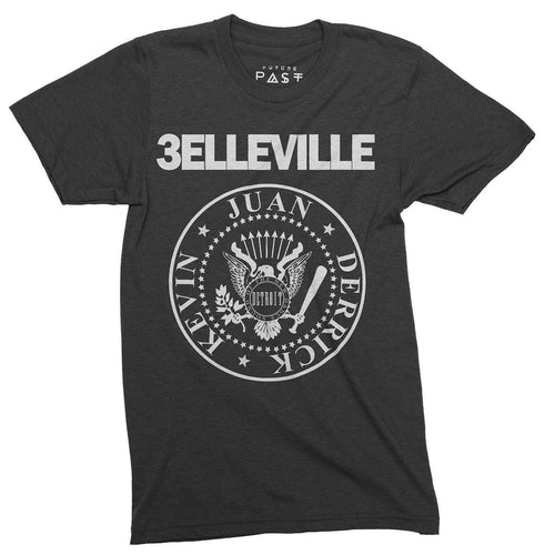 Belleville Three Detroit Techno T-Shirt / Black