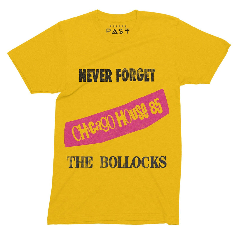 Chicago House Punk 1985 T-Shirt / Gold