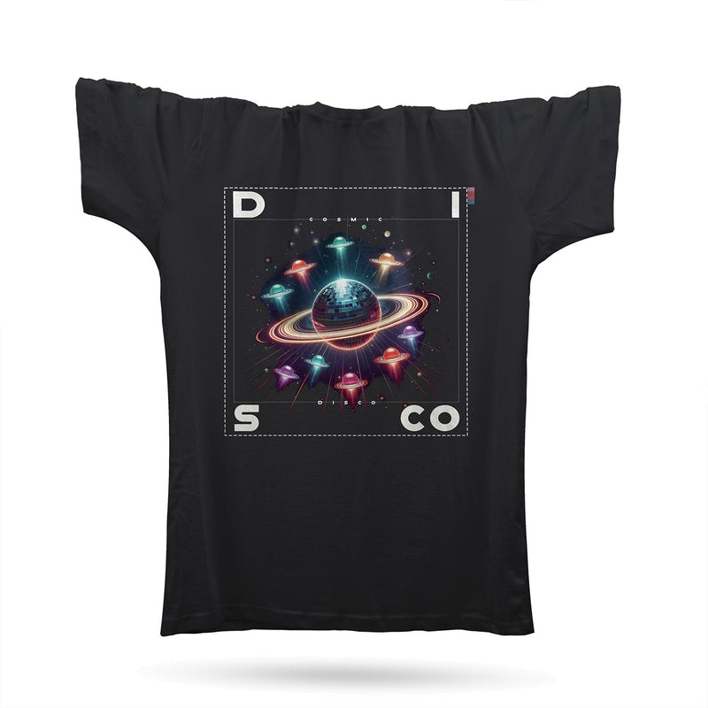 Cosmic Disco T-Shirt JM / Black