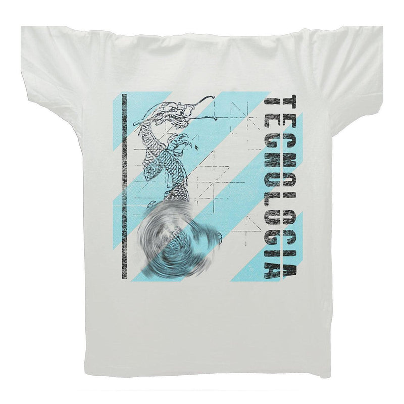 Curse Of Technology Futurista T-Shirt / White