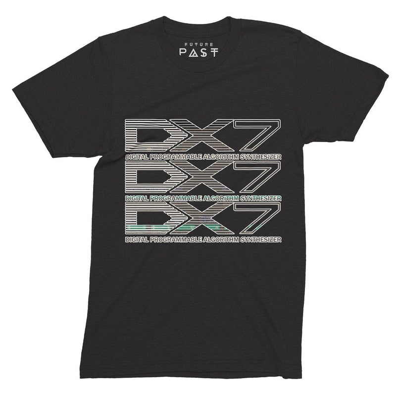 DX-7 Synthesiser T-Shirt / Black