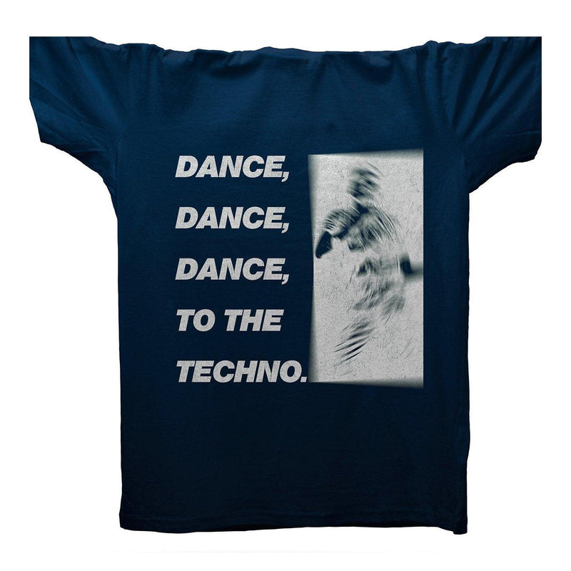 Dance To The Techno T-Shirt / Navy