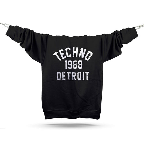 Detroit Techno 1988 Premium Sweatshirt / Black