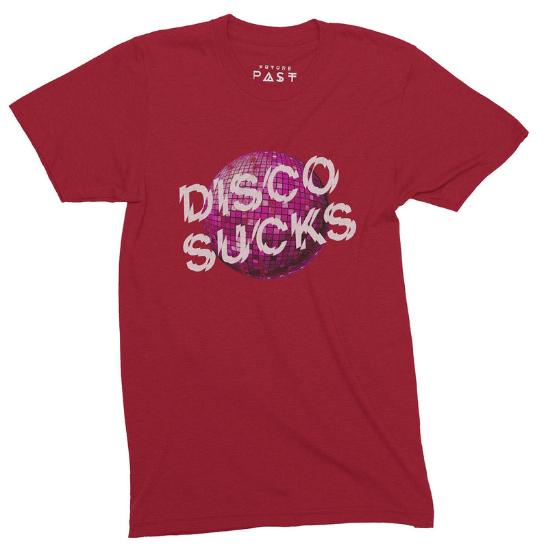 Disco Sucks (In Irony) T-Shirt / Red