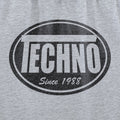 Techno Skatewear Rave T-Shirt / Grey