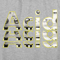 Techno EDM Acid Remix Rave T-Shirt / Grey