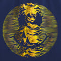 Gold Pulsar Gradient T-Shirt / Navy