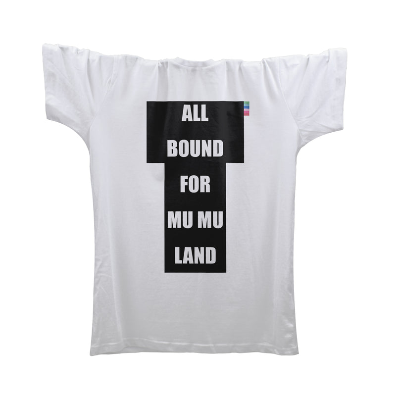 Mu Mu Land T-Shirt / White
