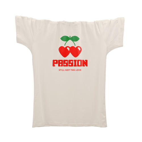 Passion Acid House T-Shirt / Cream