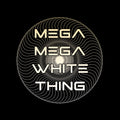 Mega Mega White Thing T-Shirt / Black
