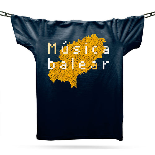 Musica Balear Remix T-Shirt / Navy