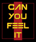 Acid House Can You Feel It T-Shirt / Organic Black