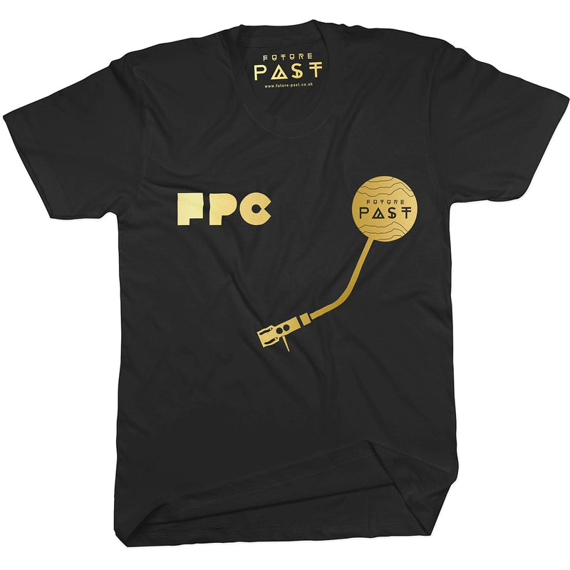 FPC01 Future Past Gold T-Shirt / Black