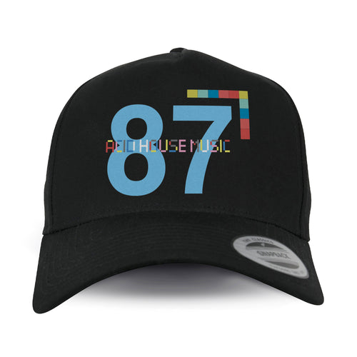 87 Baseball Cap / Black