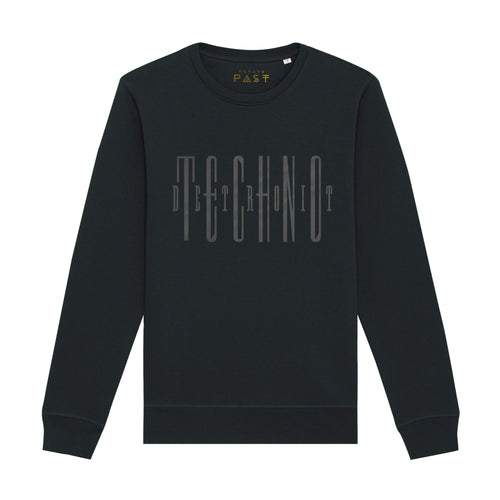 Techno Black on Black Premium Sweatshirt / Black