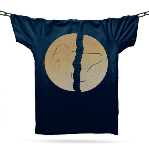 Half Dove Acid House T-Shirt / Navy