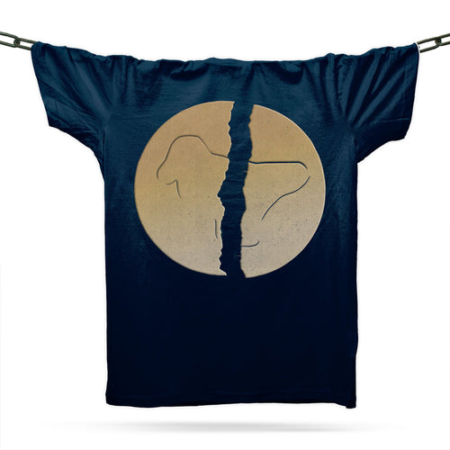 Half Dove Acid House T-Shirt / Navy