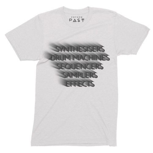 Hardware Synth Gear T-Shirt / White