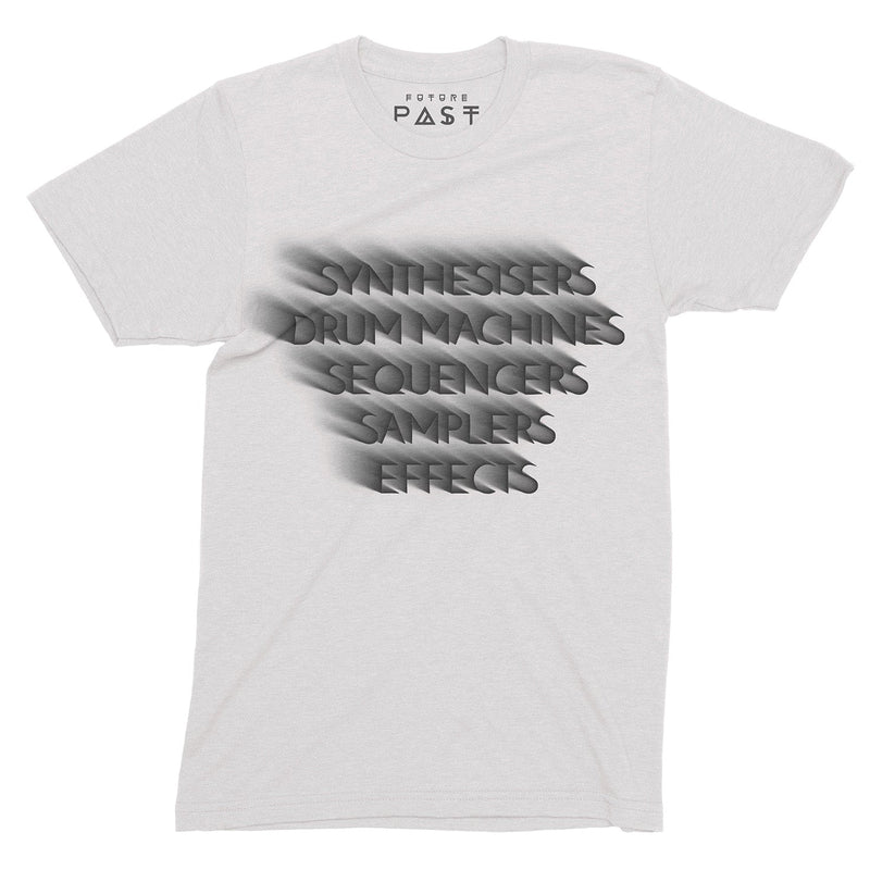 Hardware Synth Gear T-Shirt / White