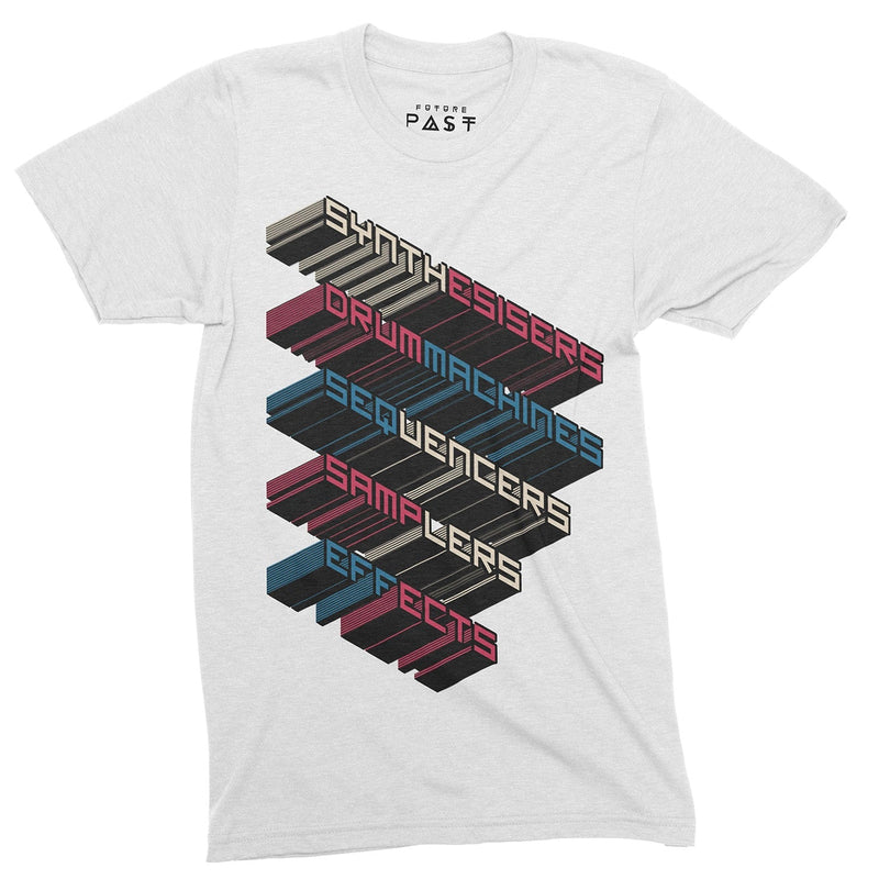 Hardware Synth T-Shirt / White