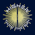 Higher Than The Sun T-Shirt / Navy