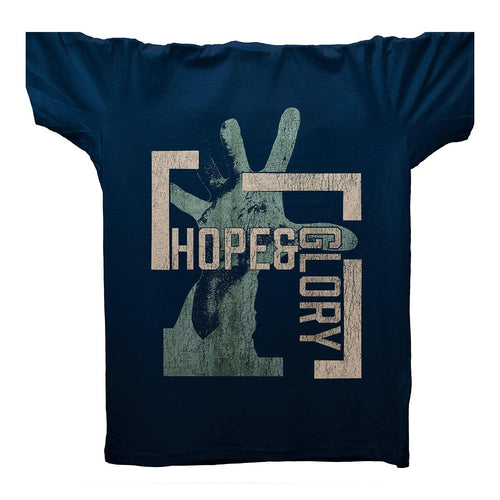 Hope & Glory Futurista T-Shirt / Navy
