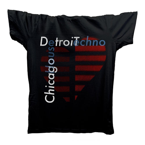 House Techno Origins T-Shirt / Black