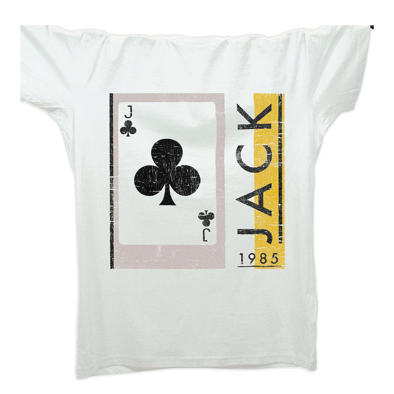 Jack Of Clubs 1985 T-Shirt / White